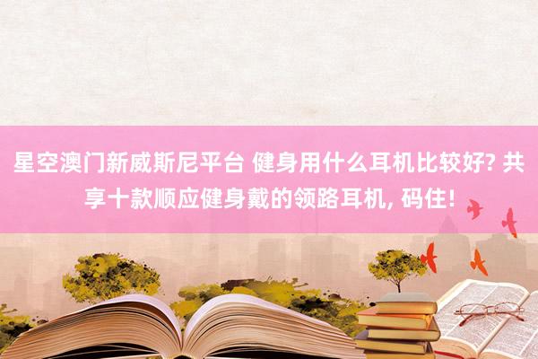 星空澳门新威斯尼平台 健身用什么耳机比较好? 共享十款顺应健身戴的领路耳机, 码住!