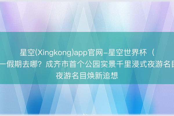 星空(Xingkong)app官网-星空世界杯(中国) 五一假期去哪?成齐市首个公园实景千里浸式夜游名目焕新追想